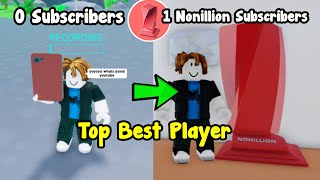 Went From Noob To Master In YouTube Simulator Roblox! 1 Nonillion Subscribers!