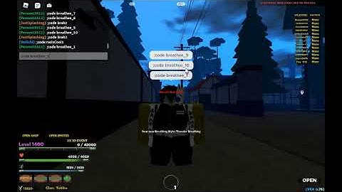 Slayers Unleashed (roblox) code bug