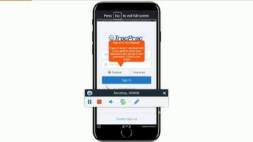 Check-In on the TracPrac APP for students