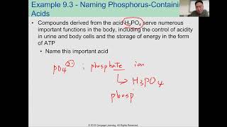 Chem 105 Chap 9 Acids Bases and Salts