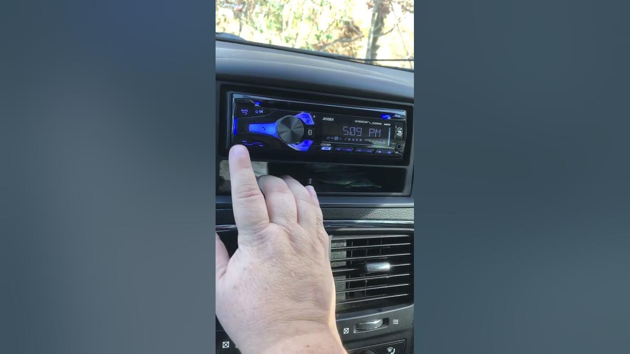 Setting Time on a Jensen Radio YouTube