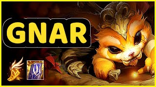 GNAR VS AATROX TOP GAMEPLAY EMERALD III