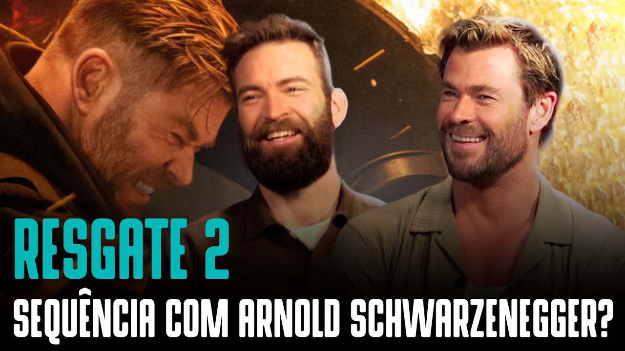 No Brasil, Chris Hemsworth lança 'Resgate' 2 e fala sobre