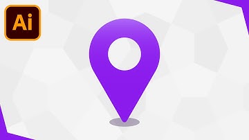 How To Draw A Location Pin Icon In Adobe Illustrator