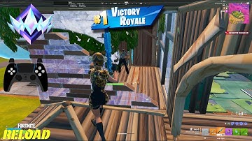 Fortnite Unreal Ranked Reload | PS5 Controller Gameplay