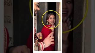 Jannat Zubair started laughing upon seeing Elvish Yadav 😂/ jannat zubair with Alygoni #jannatzubair