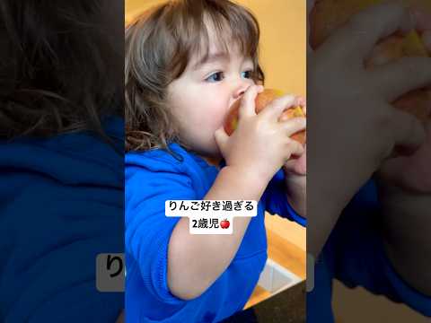 りんご見たらこうなる…🍎#funny #asmr #cute #cooking