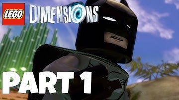 LEGO Dimensions Walkthrough Part 1 - Follow the LEGO Brick Road (PS4 HD Gameplay Commentary)