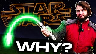 SO DUMB! Lightsaber WHIP is UNBELIEVABLY STUPID! Tested.