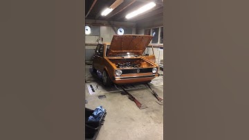 Golf mk1 1.8 dx twin weber sound - dyno test drive