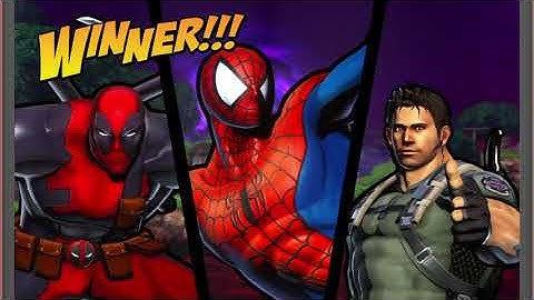 Requested ULTIMATE MARVEL VS. CAPCOM 3 Spiderman/Deadpool/Chris Redfield