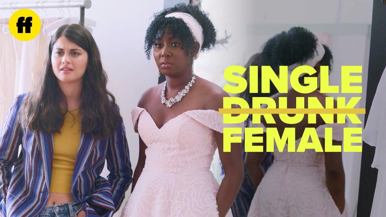 single drunk female wedding dress lady Season 1, Episode 4 | Brit Can't Say Yes to the drunk bride funny