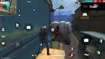 video mình chơi FREE FIRE huấn luyện lên thùng container ở xưởng và tìm bạn | I-Gaming