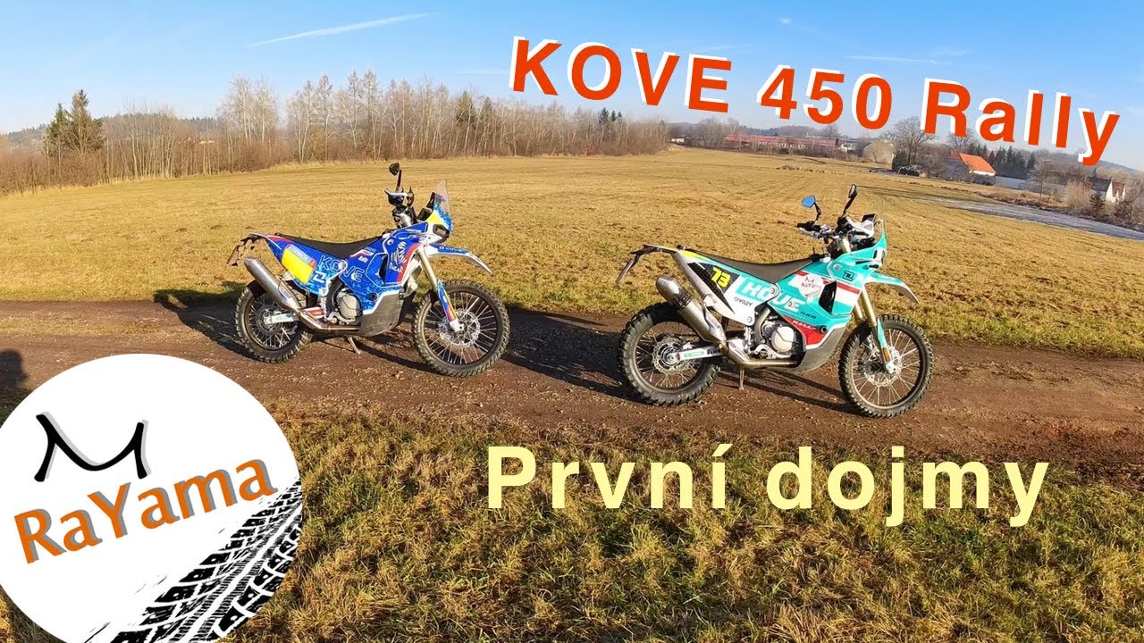 Kove 450 Rally, první dojmy