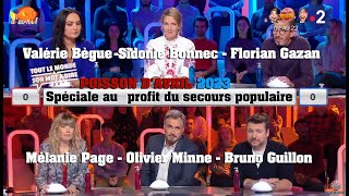 EVÈNEMENT: Sidonie Bonnec & Olivier Minne deviennent candidat de leur jeu pour le 1er avril! [2023]