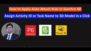 How to apply auto attach rule in Synchro 4D Pro