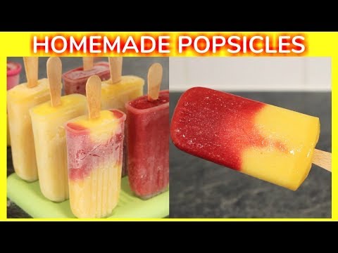 How To Make Fruit Popsicles | Homemade Popsicles | Easy Fruit Popsicles Recipe