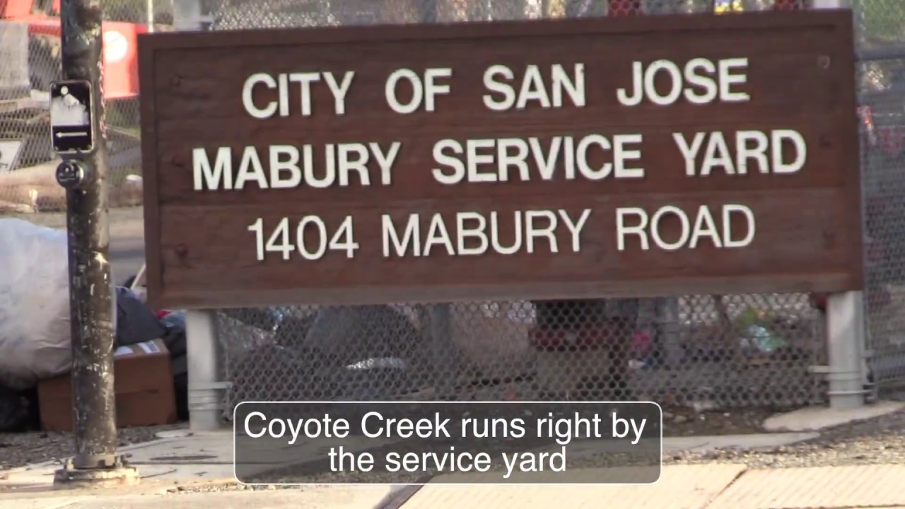 San Jose Flooding Coyote Creek - Feb. 21, 2017