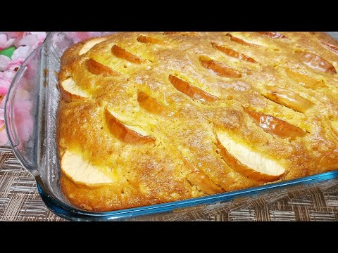 Видео рецепт Тыквенный пирог с яблоками