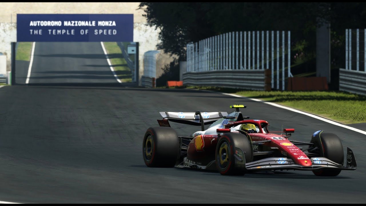 Monza track guide and setup for SF-25 in AC Evo