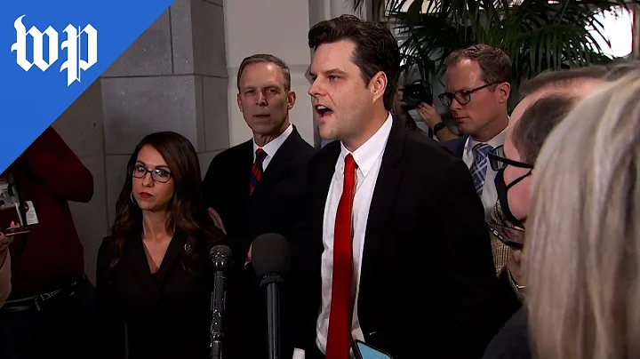 Gaetz vows to stand in the breach to block McCarthy