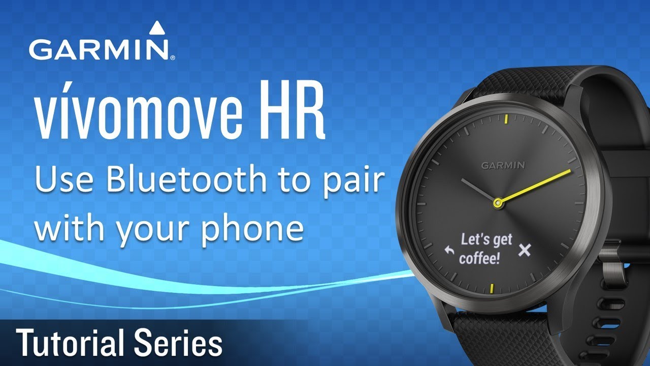 - vívomove HR: Bluetooth to with your phone - YouTube