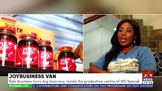 Joy Business Van: Side business turns business; inside the production centre of MS Special