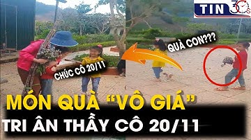 Những món quà "VÔ GIÁ" trẻ em vùng cao tặng cô nhân ngày 20/11|Tin30s