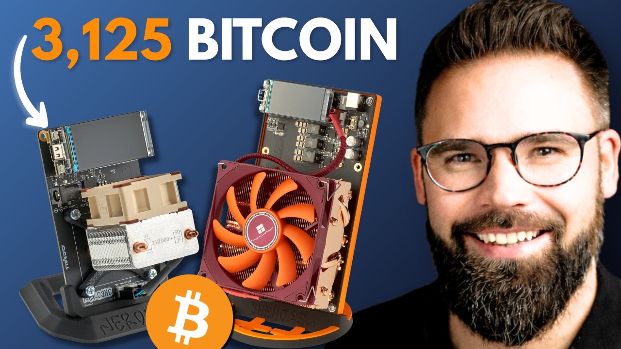 3,125 Bitcoin durch Solo-Mining: Realistisch oder nur Traum? Vergleich NerdQaxe++ & Nerdaxe Gamma
