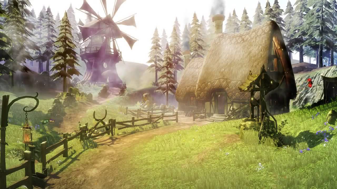 Сказочная страна Детский футаж - YouTube