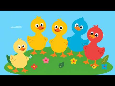 5 little ducks l Baby songs l kids fun n nursery rhymes l super simple songs #chunchuntv