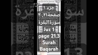 Juz 1 page21 | Surah Baqarah page20 part3 | Hafiz Mohammed Riyaz Ahmed Miftahi | #surahbaqrah#quran
