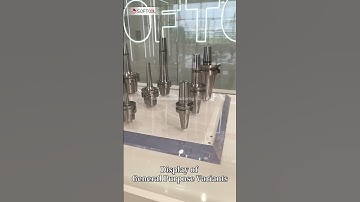 Universal Heat Shrink Tool Holder Showcase | SofTool CNC Tooling #automobile #cnc #machine #softool