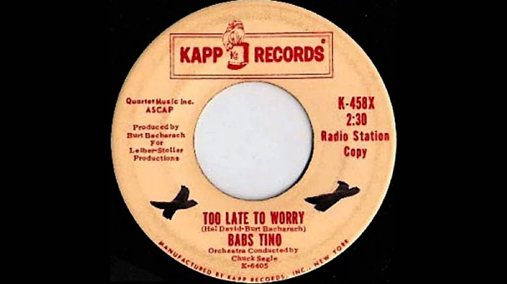 Babs Tino - Too Late To Worry