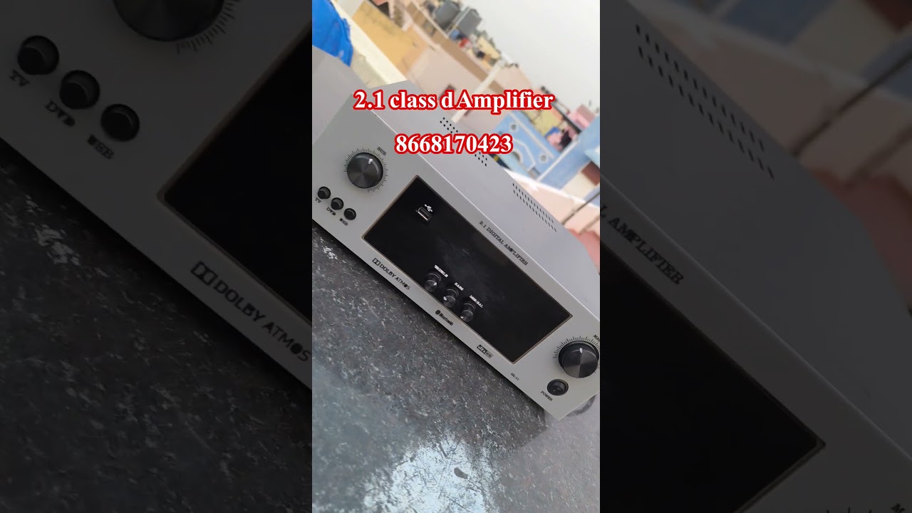 2.1 class d lowbudget amplifier 