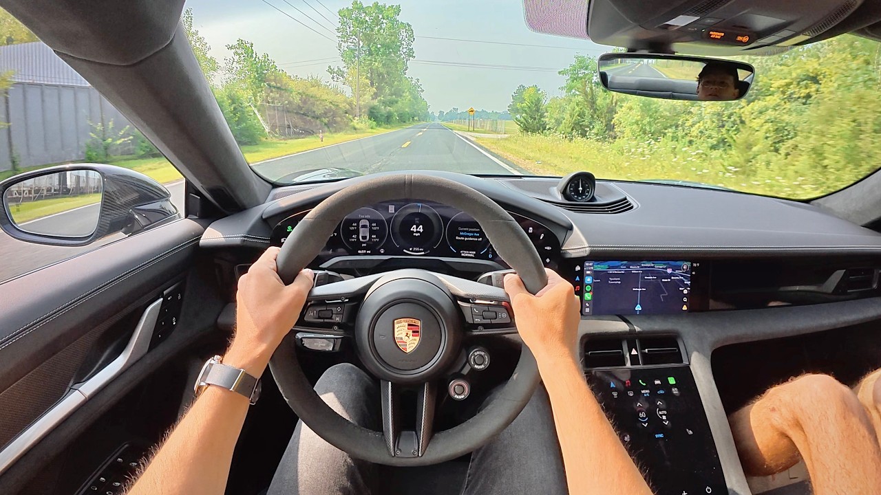 2025 Porsche Taycan Turbo GT - 1019 hp of INSANITY