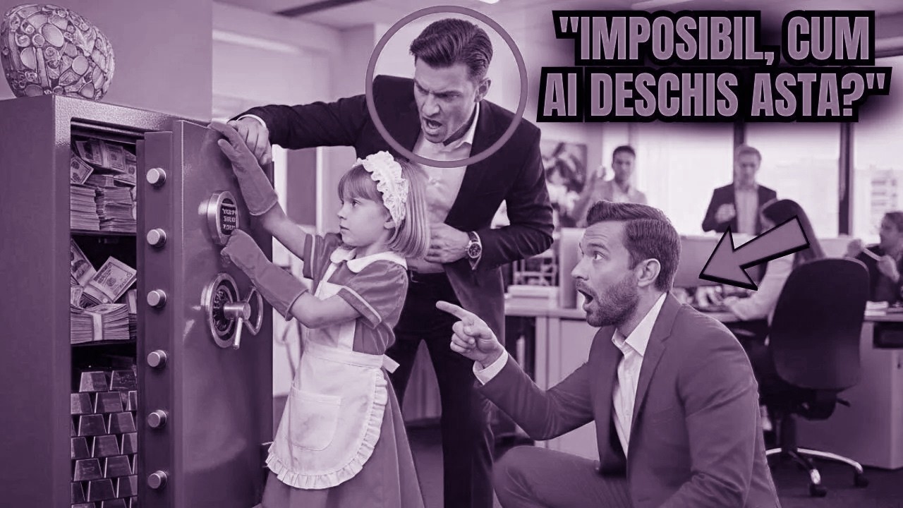 „DACĂ DESCHIZI ACEST SEIF, BANII SUNT AI TĂI!” a spus milionarul râzând fiicei femeii de serviciu