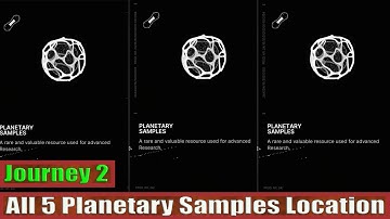 The Alters: Journey 2: All 5 Planetary Samples Location