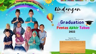 GRADUATION & PENTAS AKHIR TAHUN 2022 || KB - TK ANAK SHOLEH ||