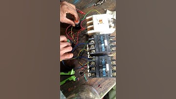 টাইমার ছাড়া স্টার ডেল্টা স্ট্যাটাস। অন্য রকম। star delta starter.short video