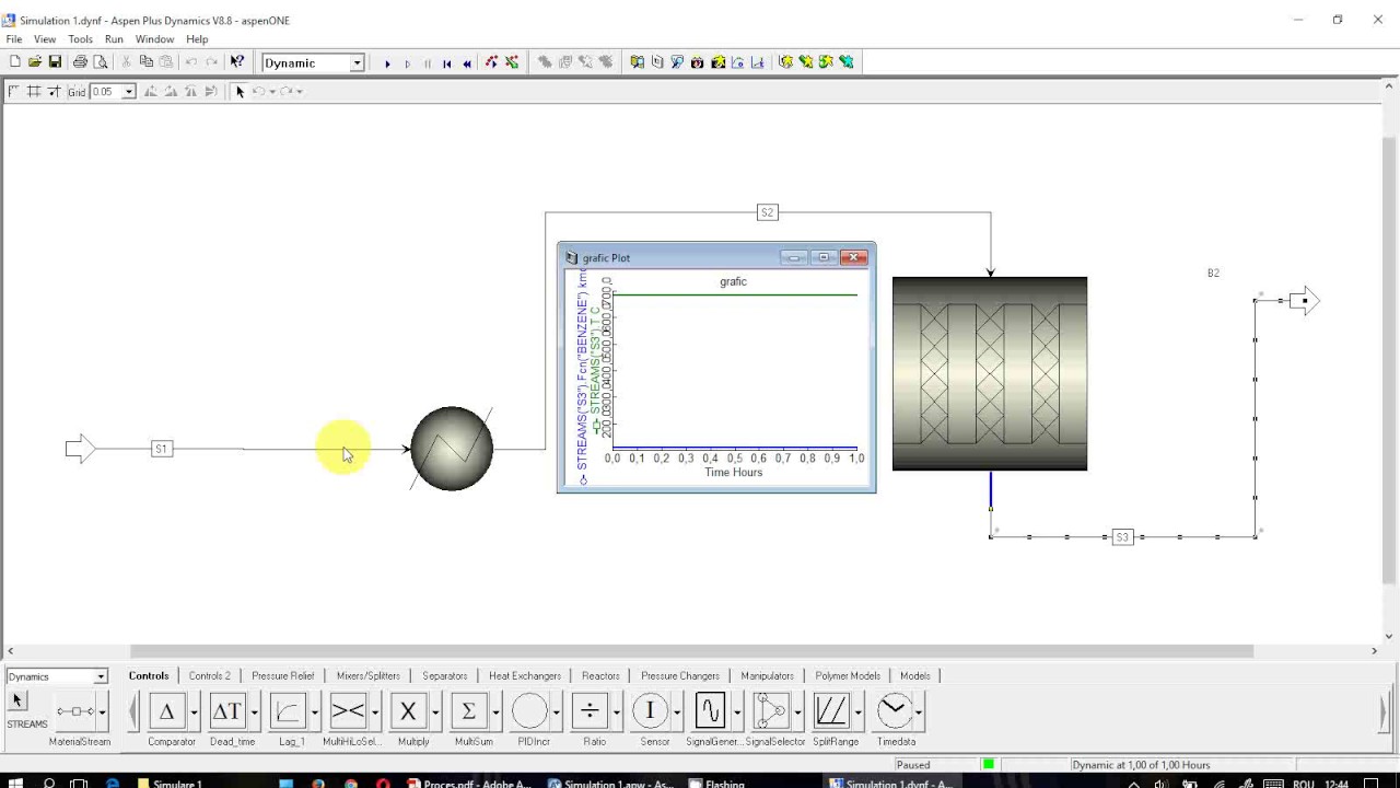 Tutorial reactor în Aspen Plus și Dynamics 8.8 - YouTube