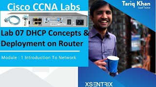 Free CCNA | Lab 07 DHCP Server Concepts & Deployment on Cisco Router | Cisco Training Urdu | Hindi