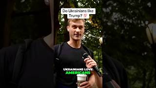 What Does Ukraine Think About Trump? #shorts #ukraine #trump