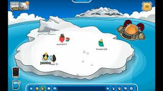 ¡DERRIBANDO EL ICEBERG EN CLUB PENGUIN! :O
