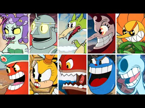 Cuphead - All Bosses (No Damage/A+ Rank)