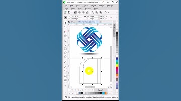 Geometric logo esign in corelDRAW Tutorial #corelDRAWTutorial #CorelDRAWTips #CorelDRAW2023