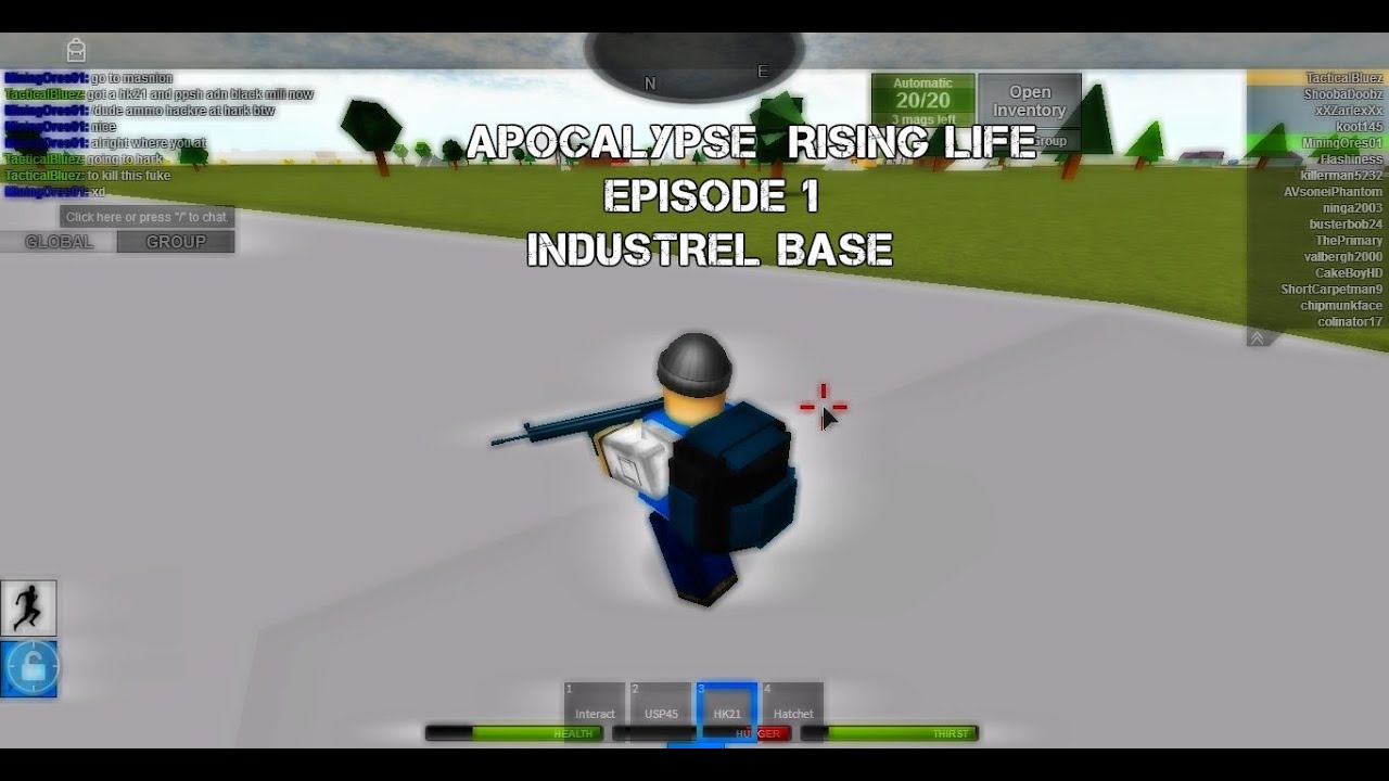 Roblox Apocalypse Rising Life Ep 1 Base Defence YouTube 