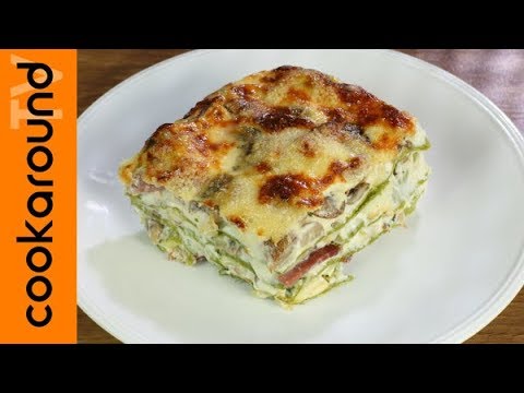 Lasagne speck e funghi