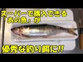 スーパーで売ってる「あの魚」が有力な釣りエサになる！