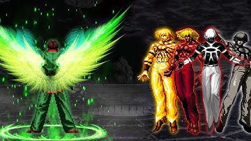 [Mugen KOF] Xavier Kim vS  Super Orochi Team